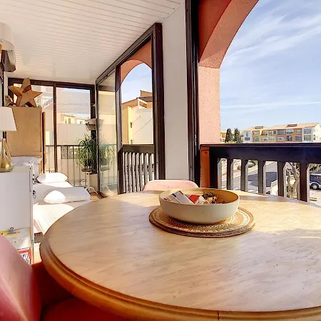 아파트 Appart Cap D'Agde, Piscine,Tennis, Proche Plage Et Commerces *