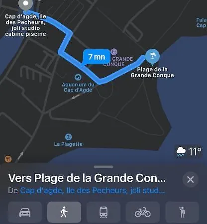 아파트 Appart Cap D'Agde, Piscine,Tennis, Proche Plage Et Commerces *